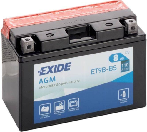 Akumulator Exide 8Ah 110A L+ YT9B-BS.png