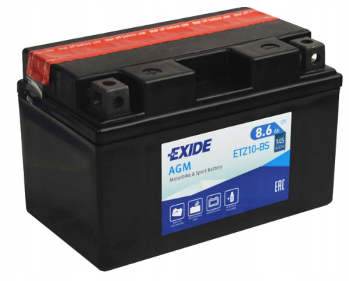 Akumulator Exide 8.6Ah 145A L+ ETZ10-BS ( YTZ10-BS ).png