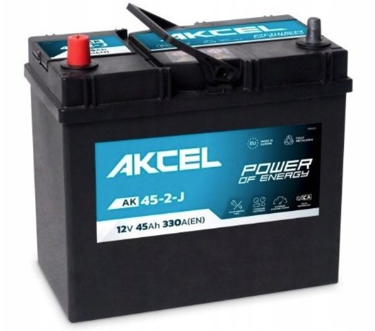 Akumulator Akcel 45Ah (330A) P+ Japan.png