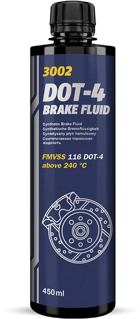 Płyn Hamulcowy Mannol DOT 4 (0,5L)