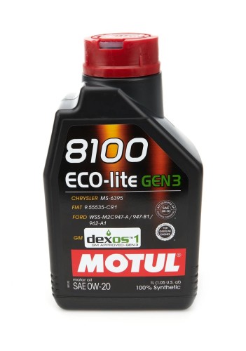 Motul 8100 Eco-Lite 0W20 (1L)