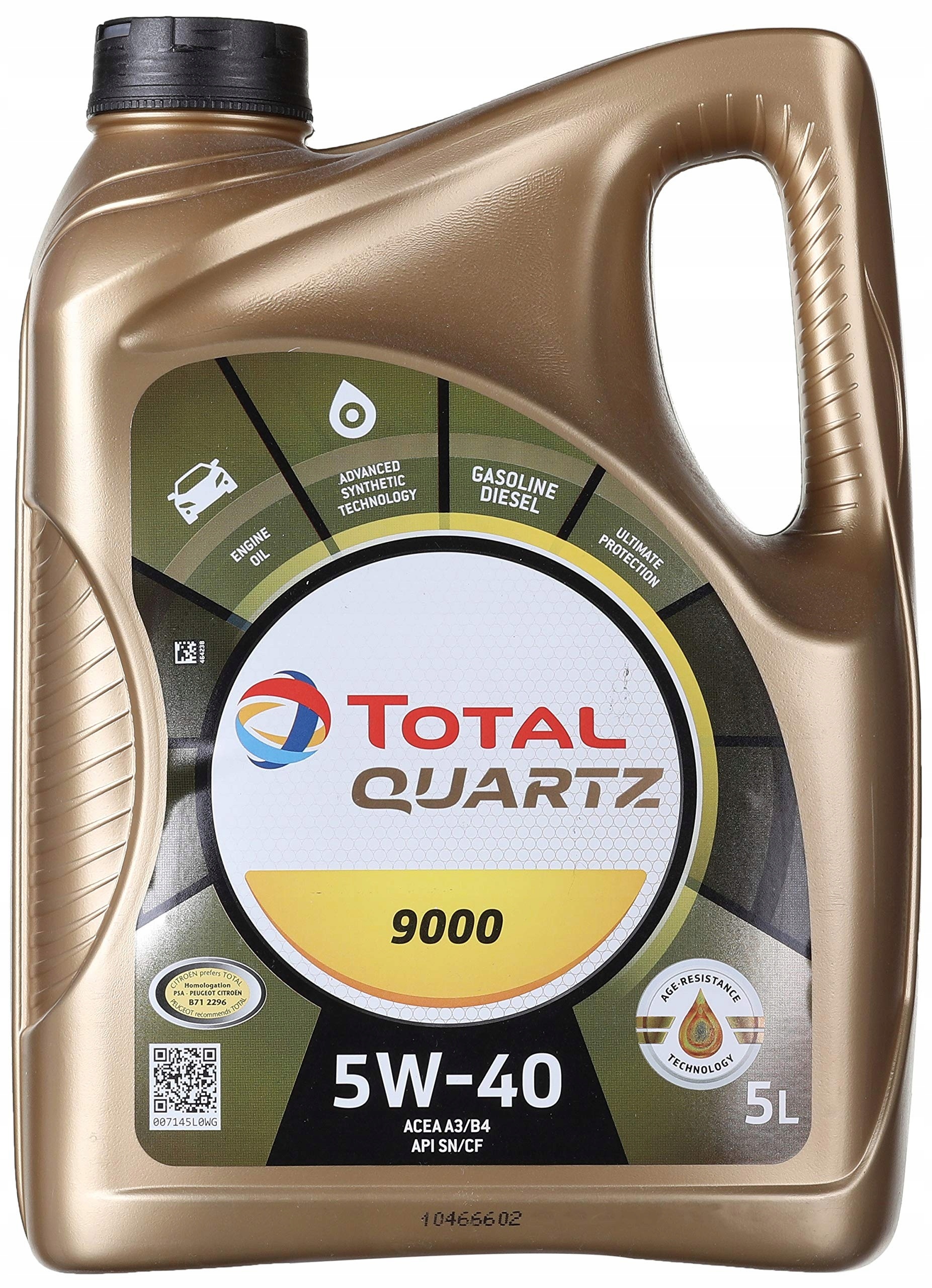 Total Quartz 9000 Energy 5W-40 (5 l)