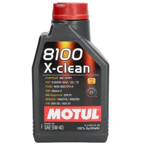 Motul 8100 X-Clean C3 5W40 (1L)