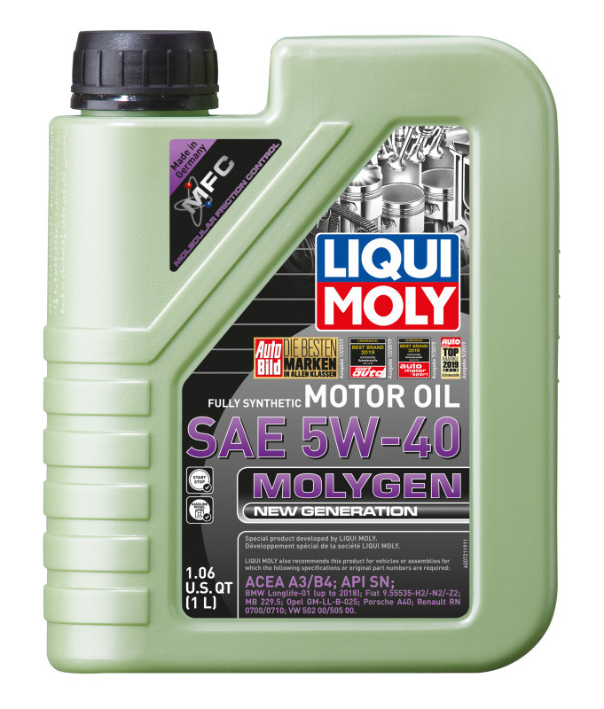 Liqui Moly 5W40 Molygen NewGeneration (1L)